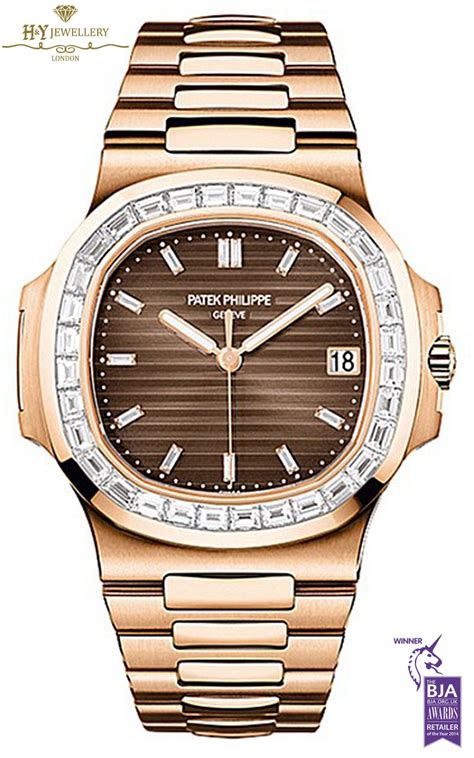 patek philippe nautilus gold herren|Patek Philippe full diamond price.